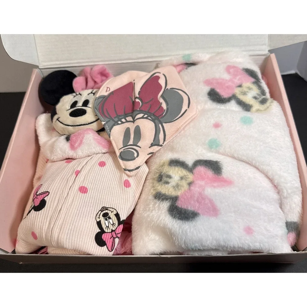 Minnie Mouse Baby Girl Gift Box, Disney Lovers Baby‎ Shower, Disney Minnie Girl